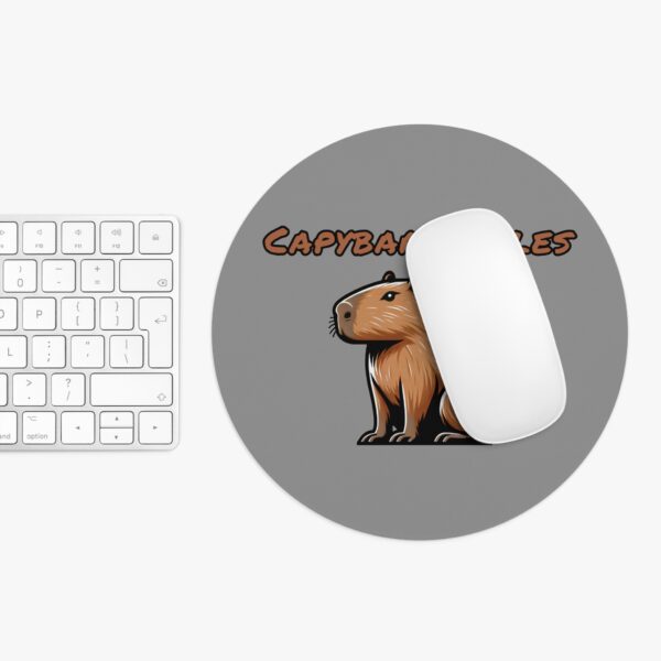 Capybara Mouse Pad – Smooth, Durable Surface with Adorable Capybara Design