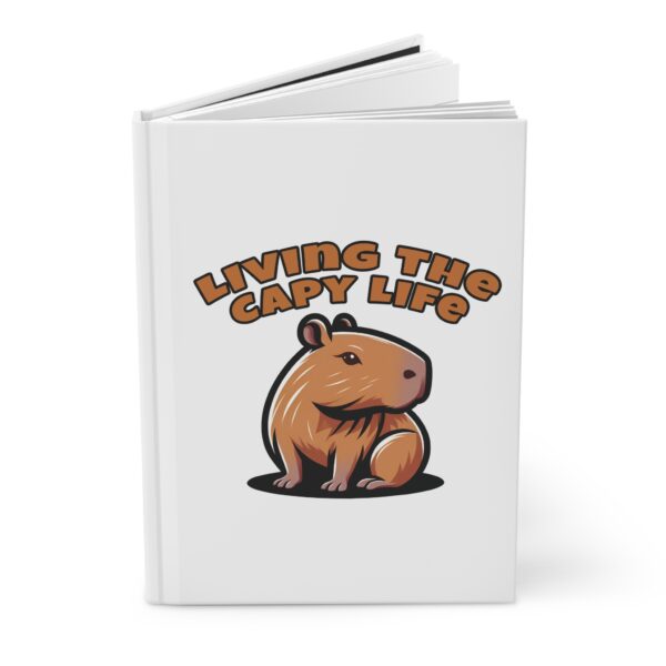 "Capybara Hardcover Journal Matte – Cute and Stylish Notebook for capybara Lovers"