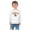 Toddler Long Sleeve Tee with Cute Capybara Design – Soft, Cozy, and Perfect for Active Play