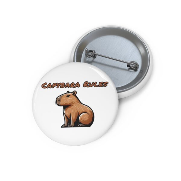 9632400368873366699_2048.jpeg Custom Capybara Pin Buttons – Unique, Cute & Collectible Pins with Adorable Capybara Design