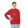 Youth Crewneck Sweatshirt with Adorable Capybara Design – Cozy and Fun for Everyday Wear