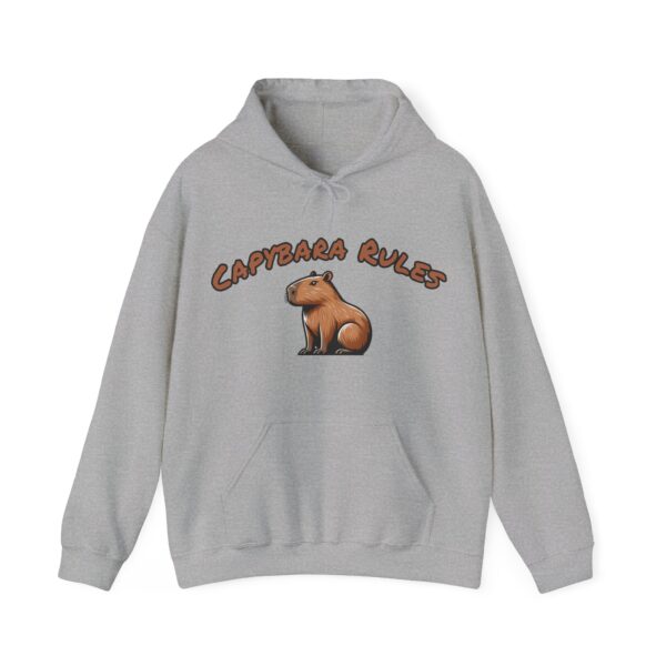 Unisex Heavy Blend™ Hooded Sweatshirt with Cute Capybara Design – Warm and Stylish Hoodie