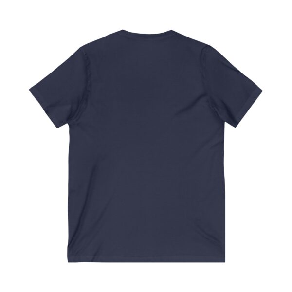 Unisex Short Sleeve V-Neck T-Shirt with Cute Capybara Design – Comfortable Casual Wear