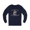 Unisex Jersey Long Sleeve Tee with Unique Capybara Design – Comfortable and Stylish Top