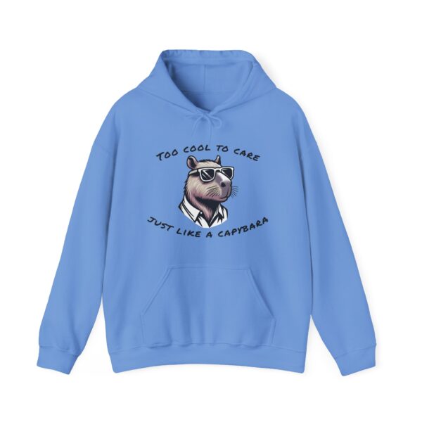 Unisex Heavy Blend™ Hooded Sweatshirt with Cute Capybara Design – Warm and Stylish Hoodie
