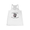 Womens Flowy Racerback Tank with Adorable Capybara Design – Lightweight, Stylish, and Fun for Summer