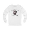 Unisex Jersey Long Sleeve Tee with Unique Capybara Design – Comfortable and Stylish Top