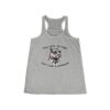 Womens Flowy Racerback Tank with Adorable Capybara Design – Lightweight, Stylish, and Fun for Summer