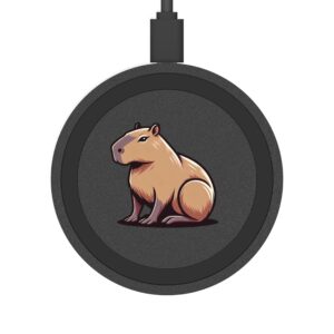 Capybara Quake Wireless Charging Pad – Fast, Reliable Charging with Adorable Capybara Design