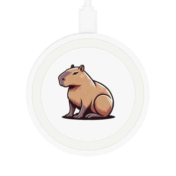 Capybara Quake Wireless Charging Pad – Fast, Reliable Charging with Adorable Capybara Design