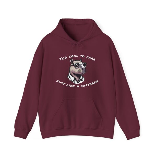 2965315587990414672_2048-1.jpeg Unisex Heavy Blend™ Hooded Sweatshirt with Cute Capybara Design – Warm and Stylish Hoodie