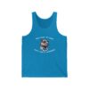 Unisex Jersey Tank Top with Cute Capybara Design – Perfect for Summer Style