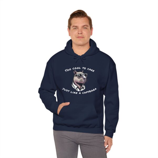 4638309905771039226_2048-1.jpeg Unisex Heavy Blend™ Hooded Sweatshirt with Cute Capybara Design – Warm and Stylish Hoodie