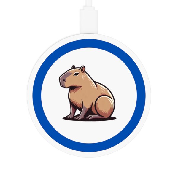 Capybara Quake Wireless Charging Pad – Fast, Reliable Charging with Adorable Capybara Design
