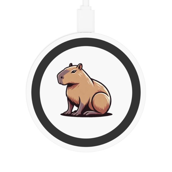 Capybara Quake Wireless Charging Pad – Fast, Reliable Charging with Adorable Capybara Design