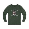 Unisex Jersey Long Sleeve Tee with Unique Capybara Design – Comfortable and Stylish Top
