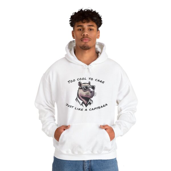8098208421925422524_2048-1.jpeg Unisex Heavy Blend™ Hooded Sweatshirt with Cute Capybara Design – Warm and Stylish Hoodie