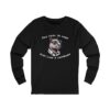 Unisex Jersey Long Sleeve Tee with Unique Capybara Design – Comfortable and Stylish Top