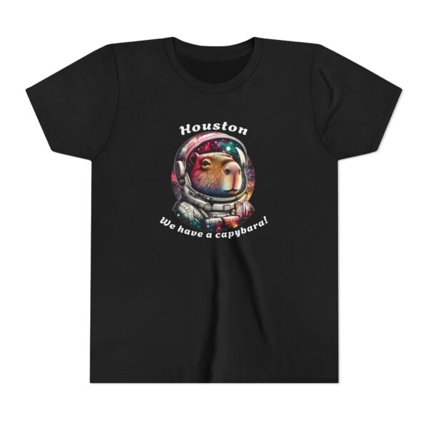 Youth Short Sleeve Tee with Cute Capybara Design – Soft, Fun, and Perfect for Everyday Wear