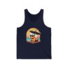 Unisex Jersey Tank Top with Cute Capybara Design – Perfect for Summer Style