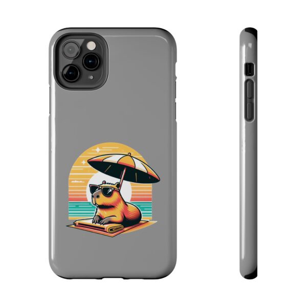 Tough Phone Case with Capybara Design – Durable Protection with Adorable Style