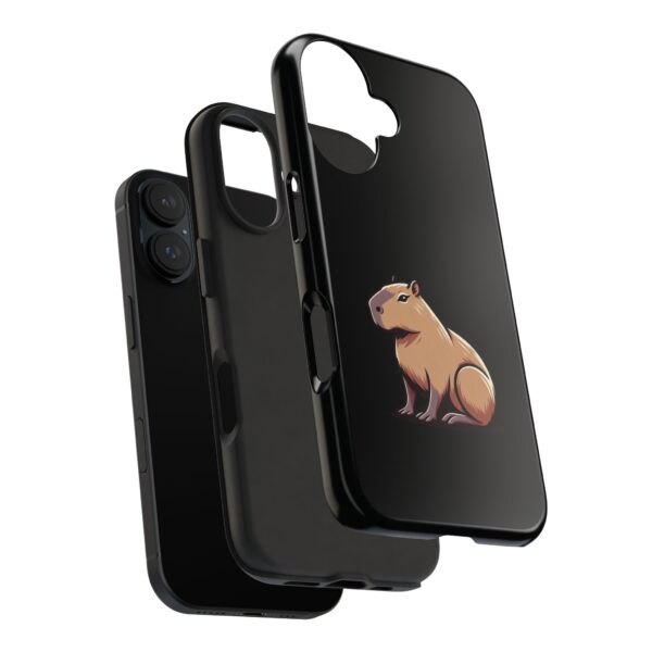Tough Phone Case with Capybara Design – Durable Protection with Adorable Style