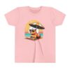 Youth Short Sleeve Tee with Cute Capybara Design – Soft, Fun, and Perfect for Everyday Wear