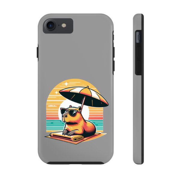 Tough Phone Case with Capybara Design – Durable Protection with Adorable Style