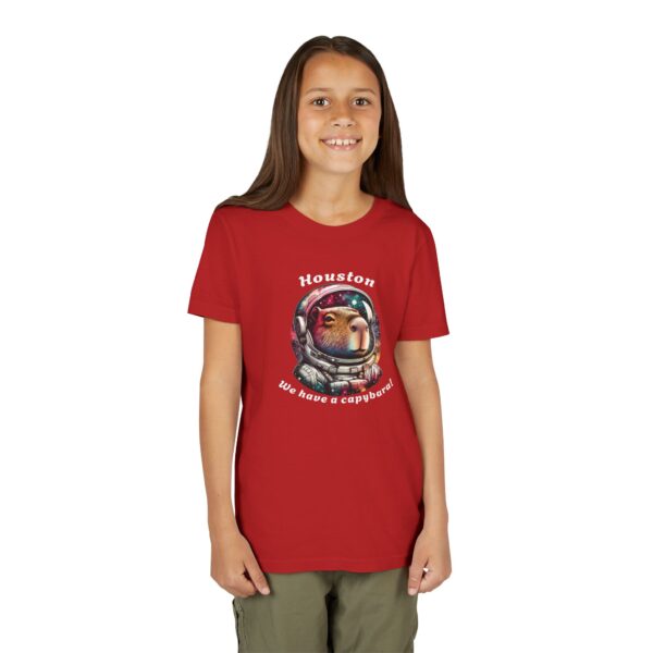 Youth Short Sleeve Tee with Cute Capybara Design – Soft, Fun, and Perfect for Everyday Wear