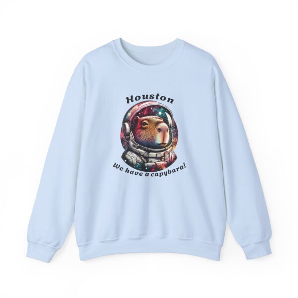 Unisex Heavy Blend™ Crewneck Sweatshirt with Cute Capybara Design – Embrace Comfort Every Day