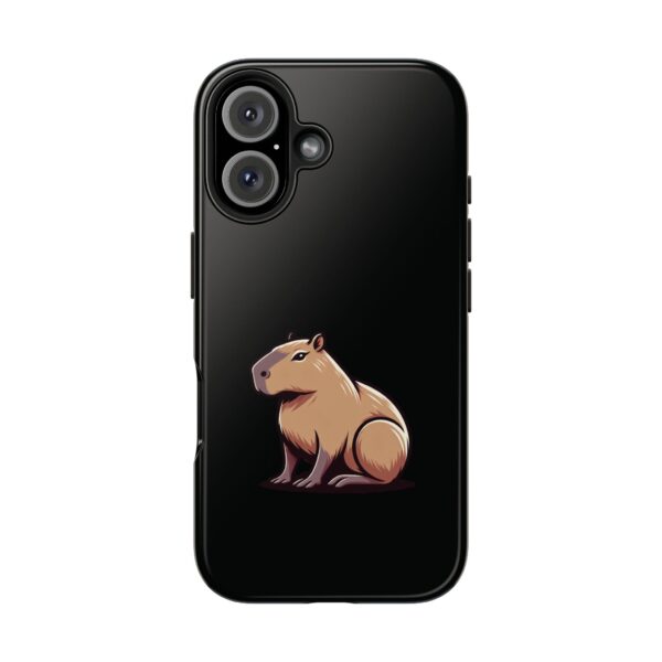 Tough Phone Case with Capybara Design – Durable Protection with Adorable Style