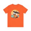 Unisex Jersey Short Sleeve Tee with Adorable Capybara Design – Soft and Stylish T-Shirt