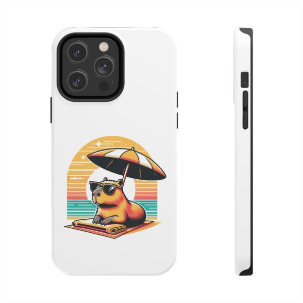 Tough Phone Case with Capybara Design – Durable Protection with Adorable Style