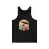 Unisex Jersey Tank Top with Cute Capybara Design – Perfect for Summer Style