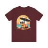 Unisex Jersey Short Sleeve Tee with Adorable Capybara Design – Soft and Stylish T-Shirt