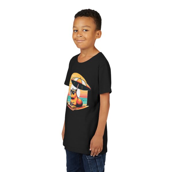 Youth Short Sleeve Tee with Cute Capybara Design – Soft, Fun, and Perfect for Everyday Wear