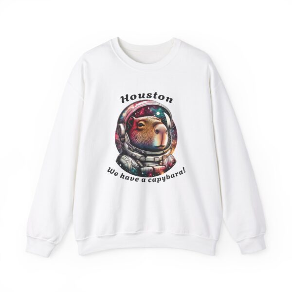 Unisex Heavy Blend™ Crewneck Sweatshirt with Cute Capybara Design – Embrace Comfort Every Day