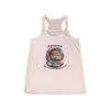 Womens Flowy Racerback Tank with Adorable Capybara Design – Lightweight, Stylish, and Fun for Summer