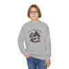 Youth Crewneck Sweatshirt with Adorable Capybara Design – Cozy and Fun for Everyday Wear