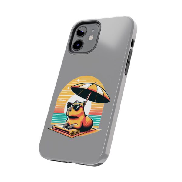 Tough Phone Case with Capybara Design – Durable Protection with Adorable Style