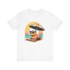 Unisex Jersey Short Sleeve Tee with Adorable Capybara Design – Soft and Stylish T-Shirt