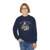Youth Crewneck Sweatshirt with Adorable Capybara Design – Cozy and Fun for Everyday Wear
