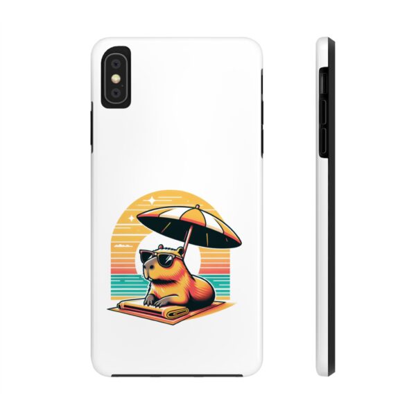 Tough Phone Case with Capybara Design – Durable Protection with Adorable Style