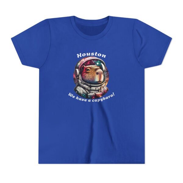 Youth Short Sleeve Tee with Cute Capybara Design – Soft, Fun, and Perfect for Everyday Wear