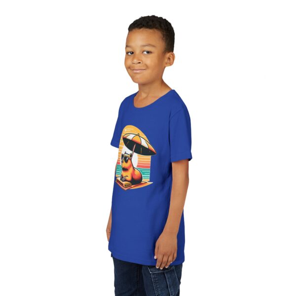 Youth Short Sleeve Tee with Cute Capybara Design – Soft, Fun, and Perfect for Everyday Wear
