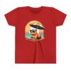 Youth Short Sleeve Tee with Cute Capybara Design – Soft, Fun, and Perfect for Everyday Wear