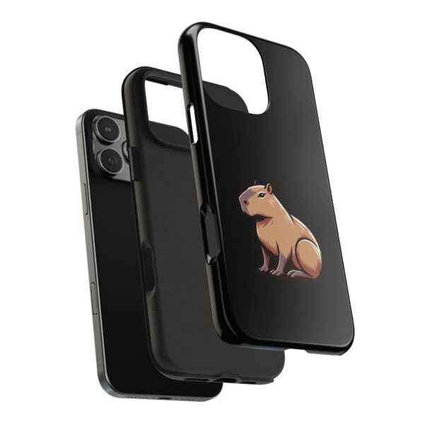 Tough Phone Case with Capybara Design – Durable Protection with Adorable Style
