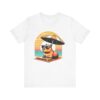 Unisex Jersey Short Sleeve Tee with Adorable Capybara Design – Soft and Stylish T-Shirt