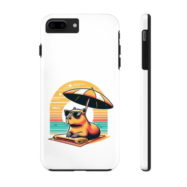 Tough Phone Case with Capybara Design – Durable Protection with Adorable Style