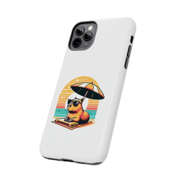 Tough Phone Case with Capybara Design – Durable Protection with Adorable Style